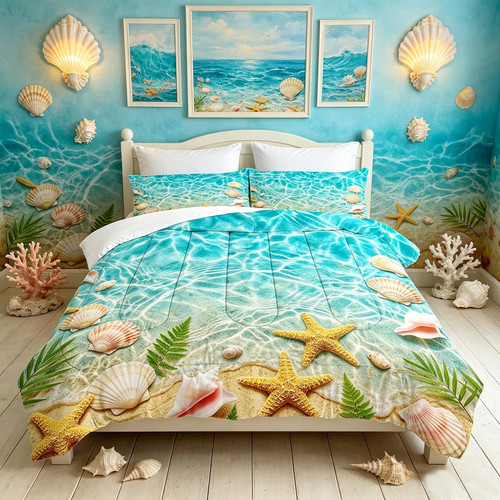 Beach ocean bedding set - ocean,