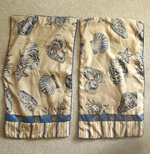 Coastal seashell print king - seashell,