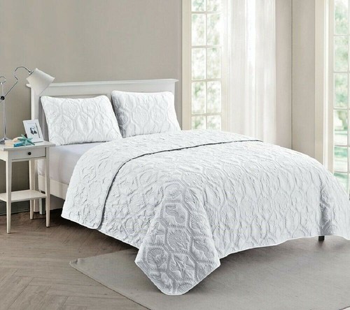 Coastal quilt set - coastal, white
